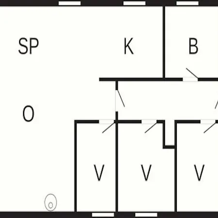펜션 6 Person In Skjern-by Traum *